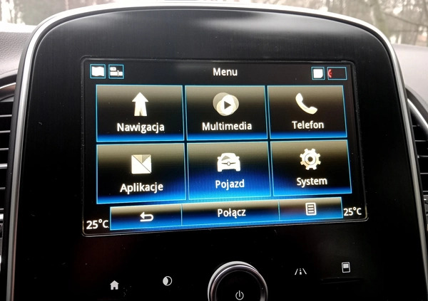 Renault Grand Scenic cena 49500 przebieg: 155000, rok produkcji 2019 z Śrem małe 667